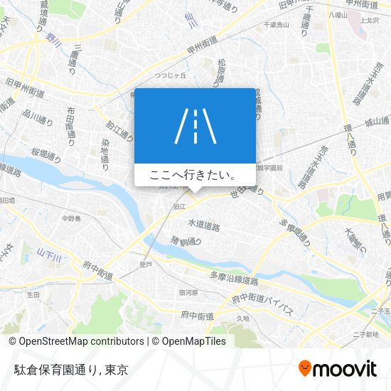 駄倉保育園通り地図