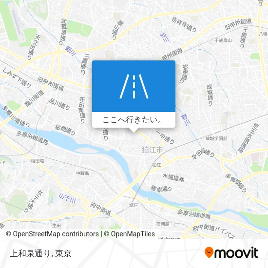 上和泉通り地図