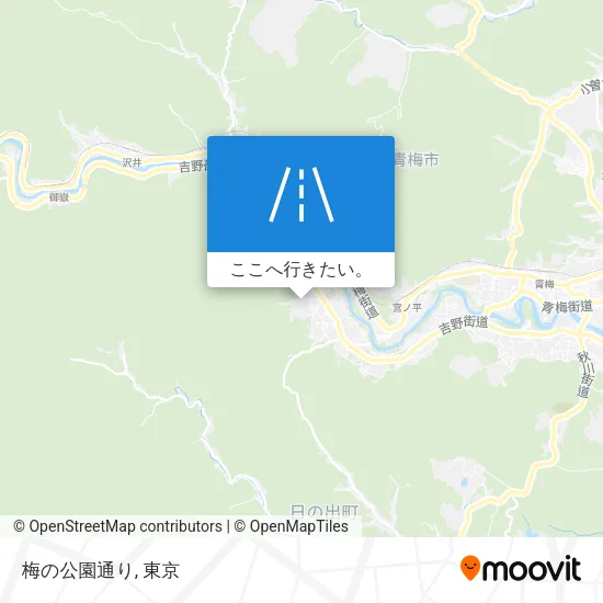 梅の公園通り地図