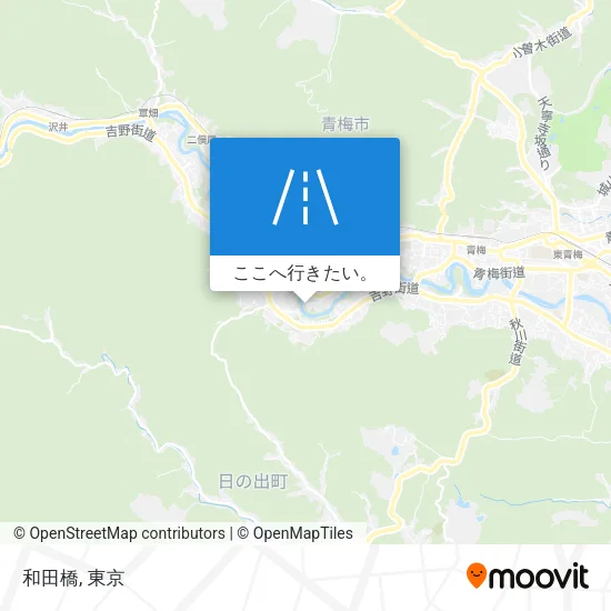 和田橋地図