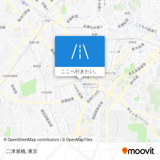 二津屋橋地図