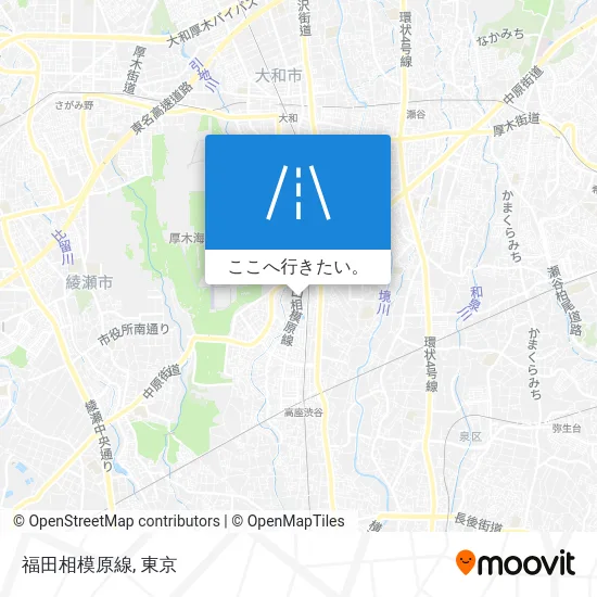 福田相模原線地図