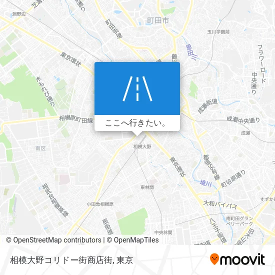 相模大野コリドー街商店街地図