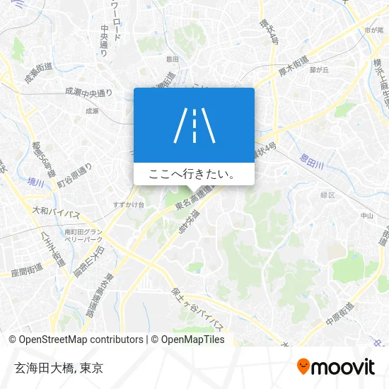 玄海田大橋地図