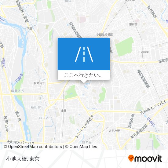 小池大橋地図