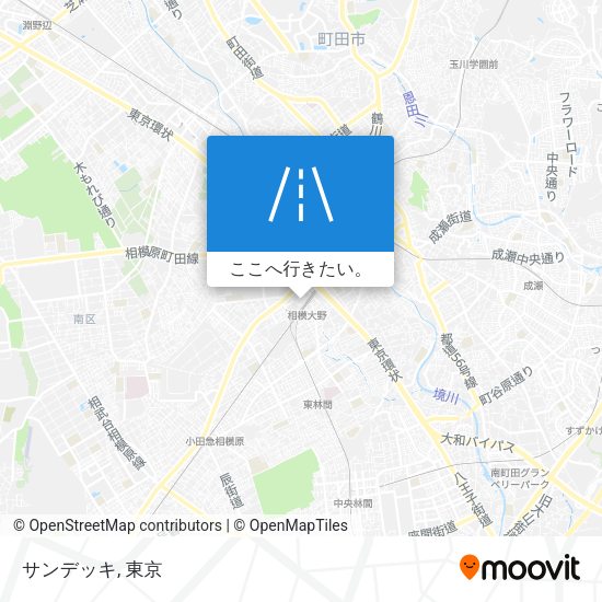 サンデッキ地図