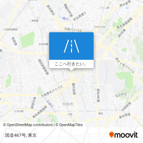 国道467号地図