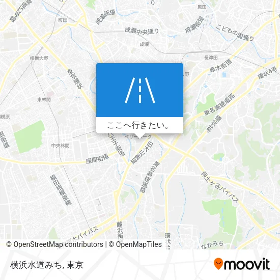 横浜水道みち地図