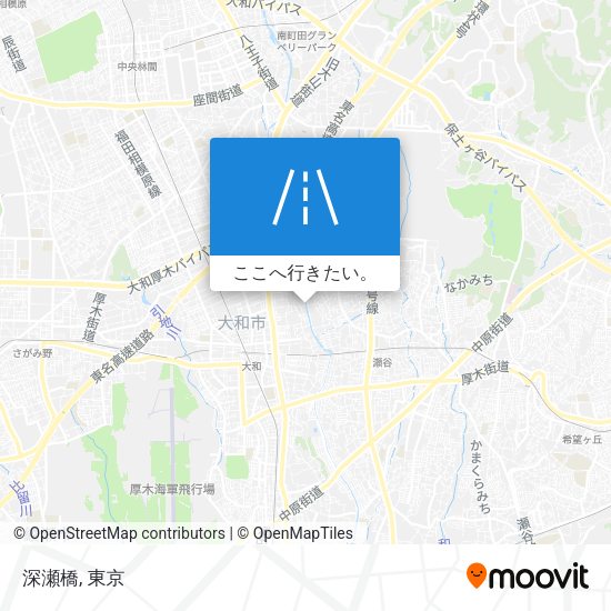 深瀬橋地図