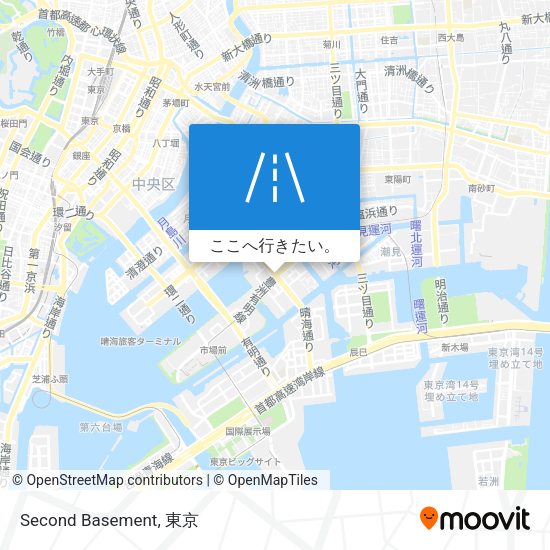 Second Basement地図