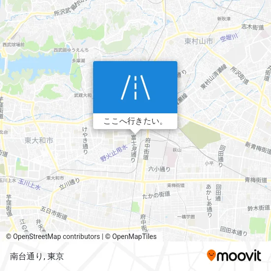 南台通り地図