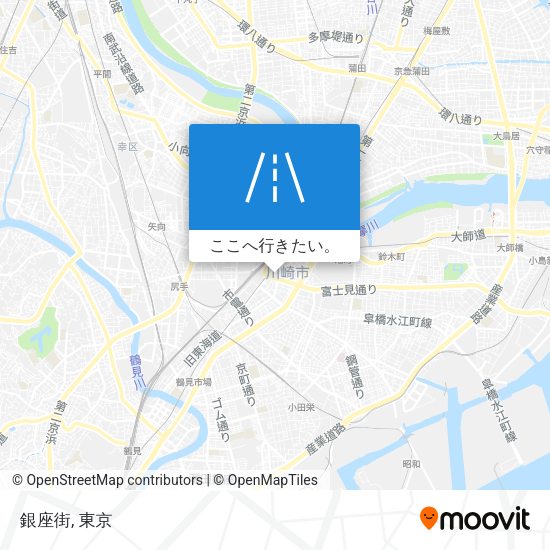銀座街地図