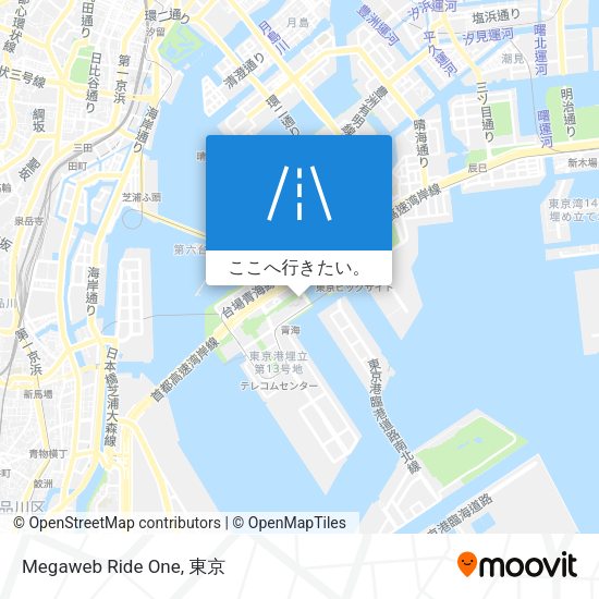 Megaweb Ride One地図
