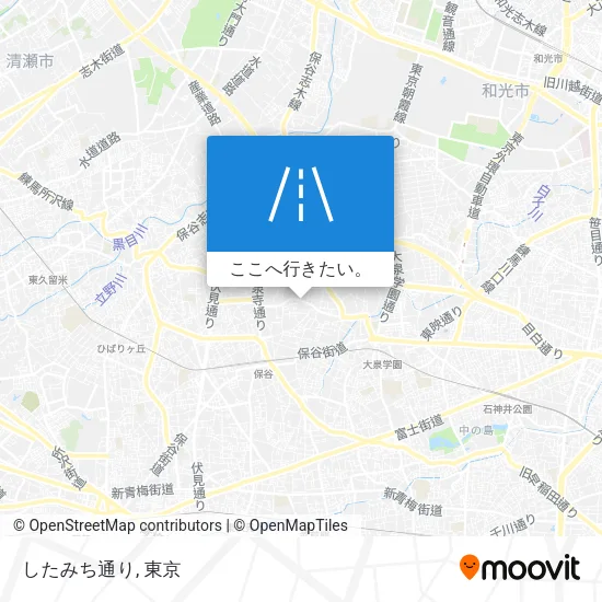したみち通り地図