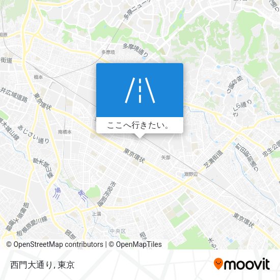 西門大通り地図