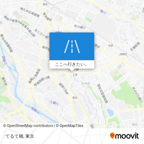 てるて橋地図