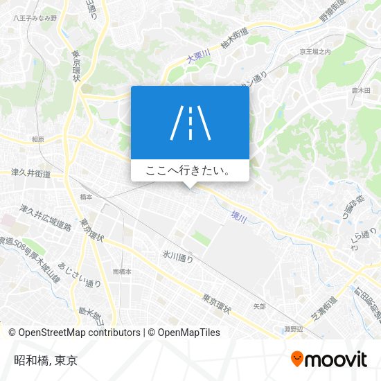 昭和橋地図