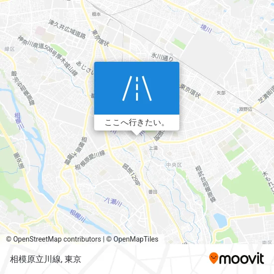 相模原立川線地図