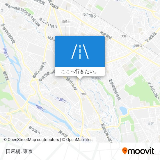 田尻橋地図