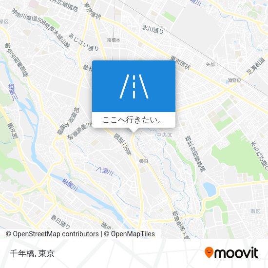 千年橋地図