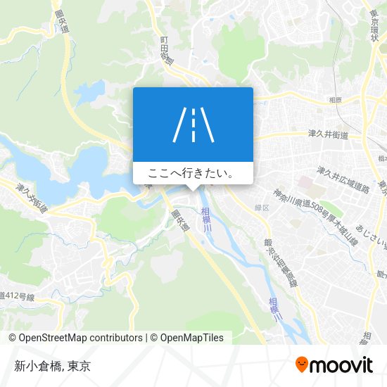 新小倉橋地図