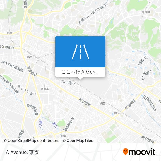 A Avenue地図