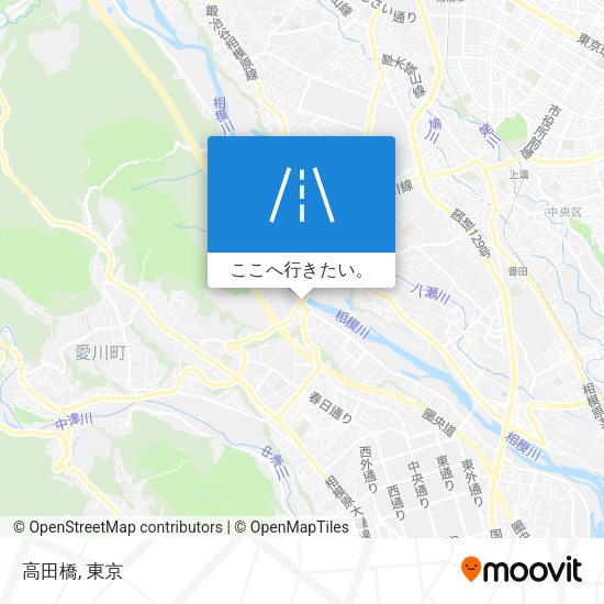 高田橋地図