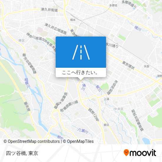 四ツ谷橋地図
