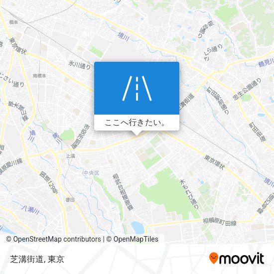 芝溝街道地図