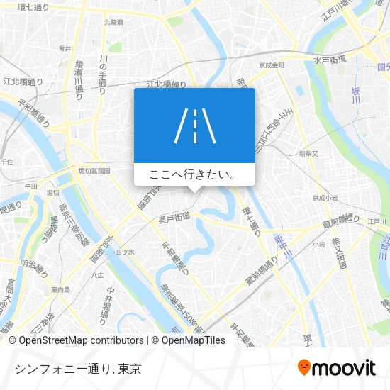 シンフォニー通り地図