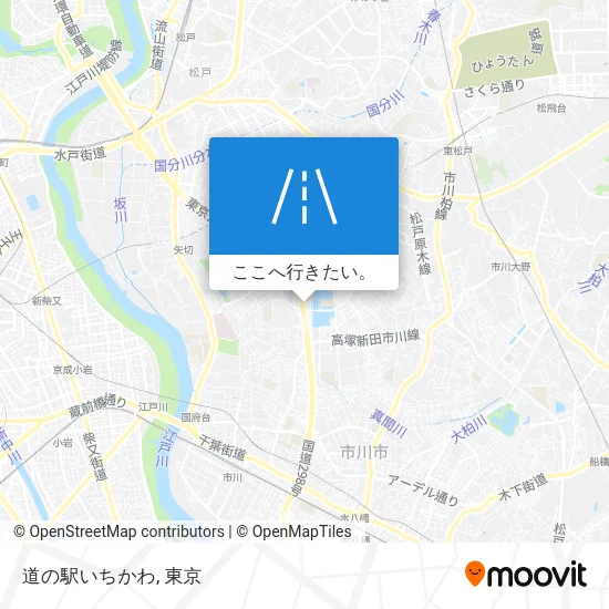 道の駅いちかわ地図