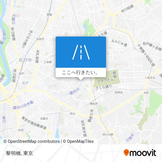 黎明橋地図