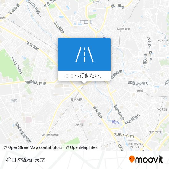 谷口跨線橋地図