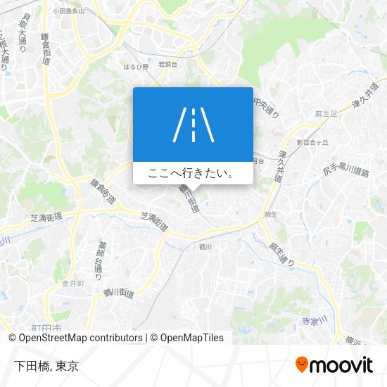 下田橋地図