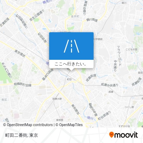 町田二番街地図