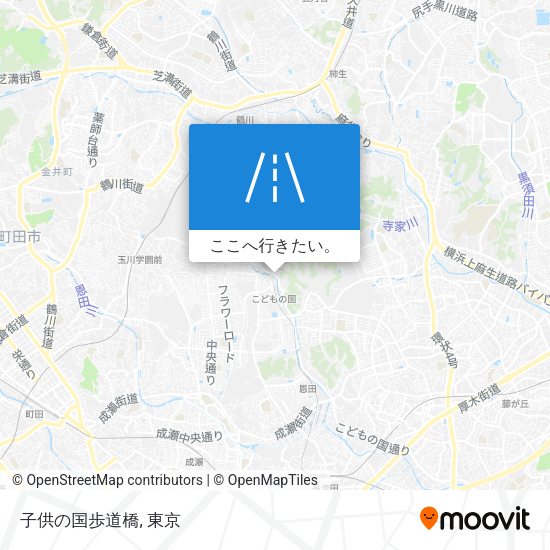 子供の国歩道橋地図