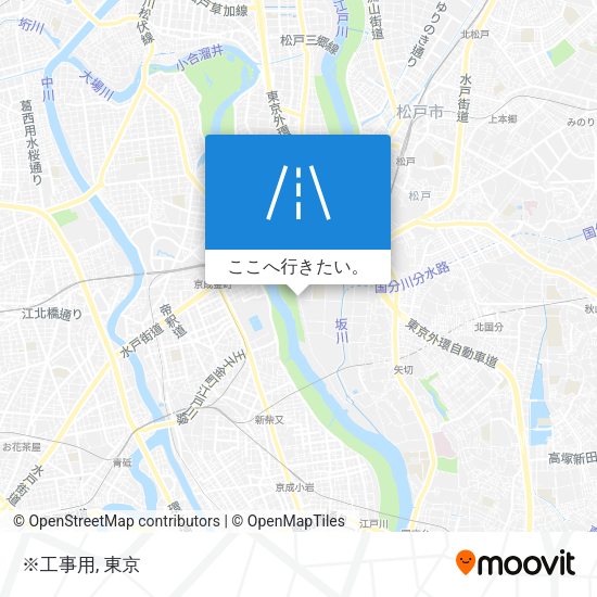 ※工事用地図