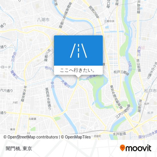 閘門橋地図