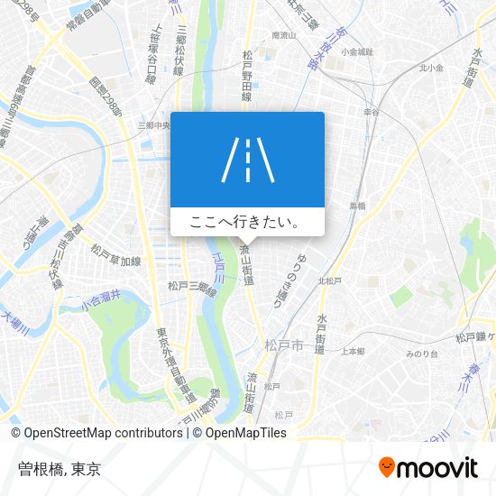 曽根橋地図