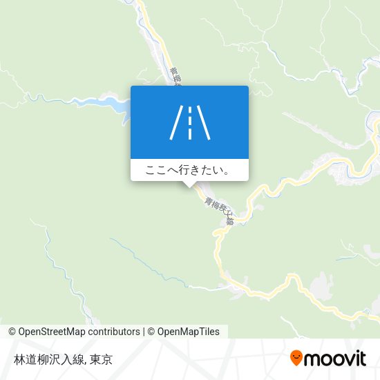 林道柳沢入線地図
