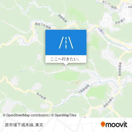 原市場下成木線地図