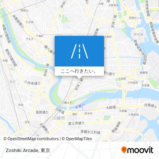 Zoshiki Arcade地図