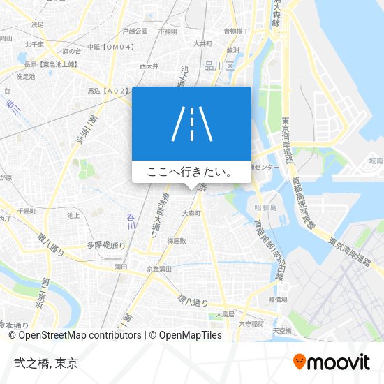 弐之橋地図