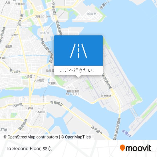 To Second Floor地図