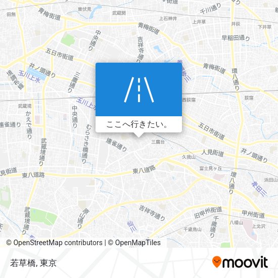 若草橋地図