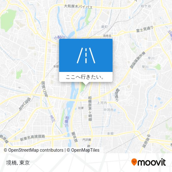 境橋地図
