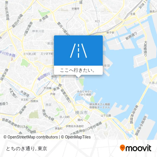 とちのき通り地図