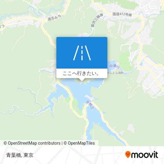 青葉橋地図