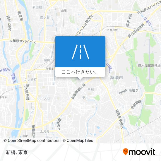 新橋地図