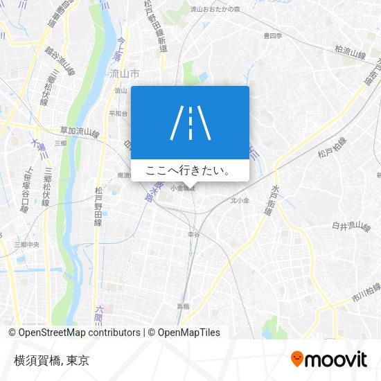 横須賀橋地図